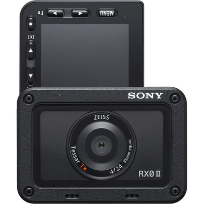 Sony DSC-RX0 II Premium Tiny Tough Digital Camera - Waterproof Shockproof