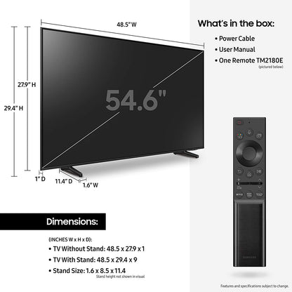 Samsung 55-in Q60A QLED Smart LED TV QN55Q60AAFXZA (2021)