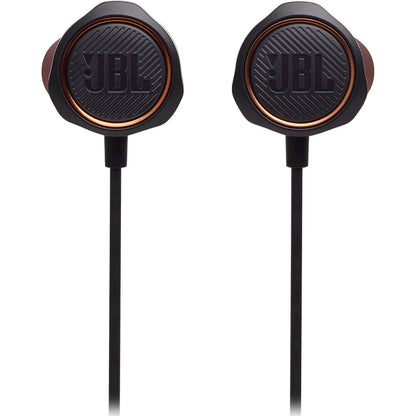JBL Quantum 50 Wired In-Ear Gaming Earphones with In-Line Controls, Black