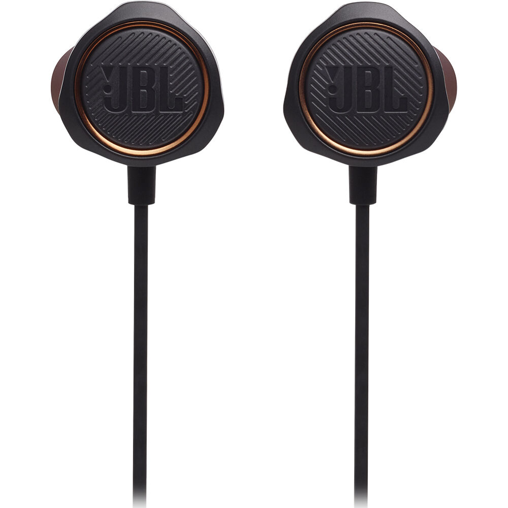 JBL Quantum 50 Wired In-Ear Gaming Earphones with In-Line Controls, Black