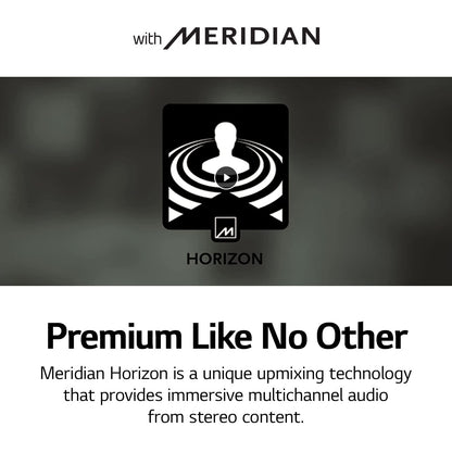 LG S95QR 9.1.5 ch High Res Audio Sound Bar with Dolby Atmos and Surround Speakers