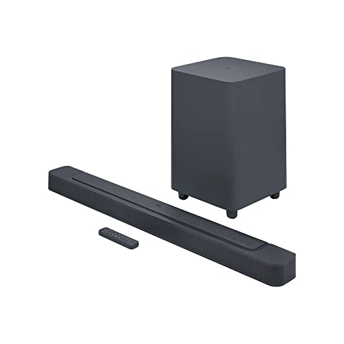 JBL Bar 500 5.1 Channel Soundbar and Subwoofer with MultiBeam and Dolby Atmos