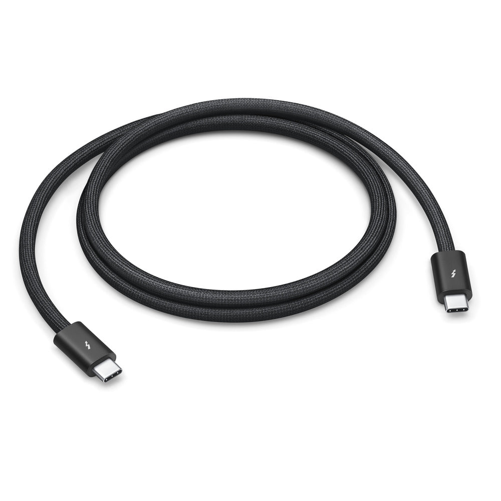 Apple Thunderbolt 4 (USB-C) Pro Cable (1m) - Black - MU883AM/A