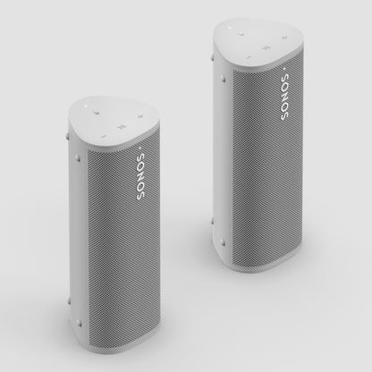 SONOS Roam Portable Waterproof Speaker - White (2 Room Kit)