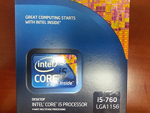Intel Core i5-760 Processor 2.8 GHz 8 MB Cache Socket LGA1156