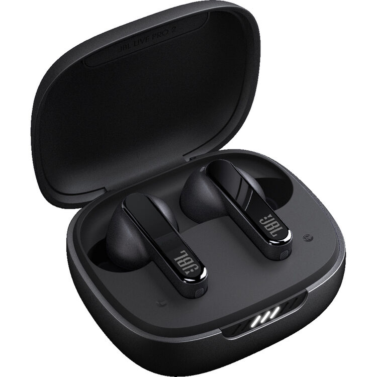 JBL Live Pro 2 In-Ear Noise Cancelling Bluetooth Wireless Earbuds - Black