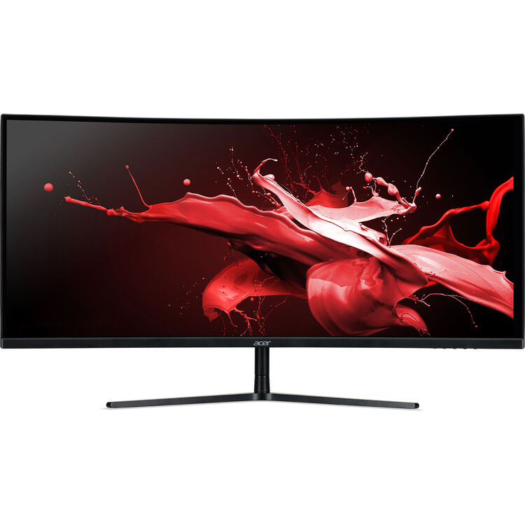 Acer 34-in EI2 Curved LED Computer Gaming Monitor - EI342CKR Sbmiipphx