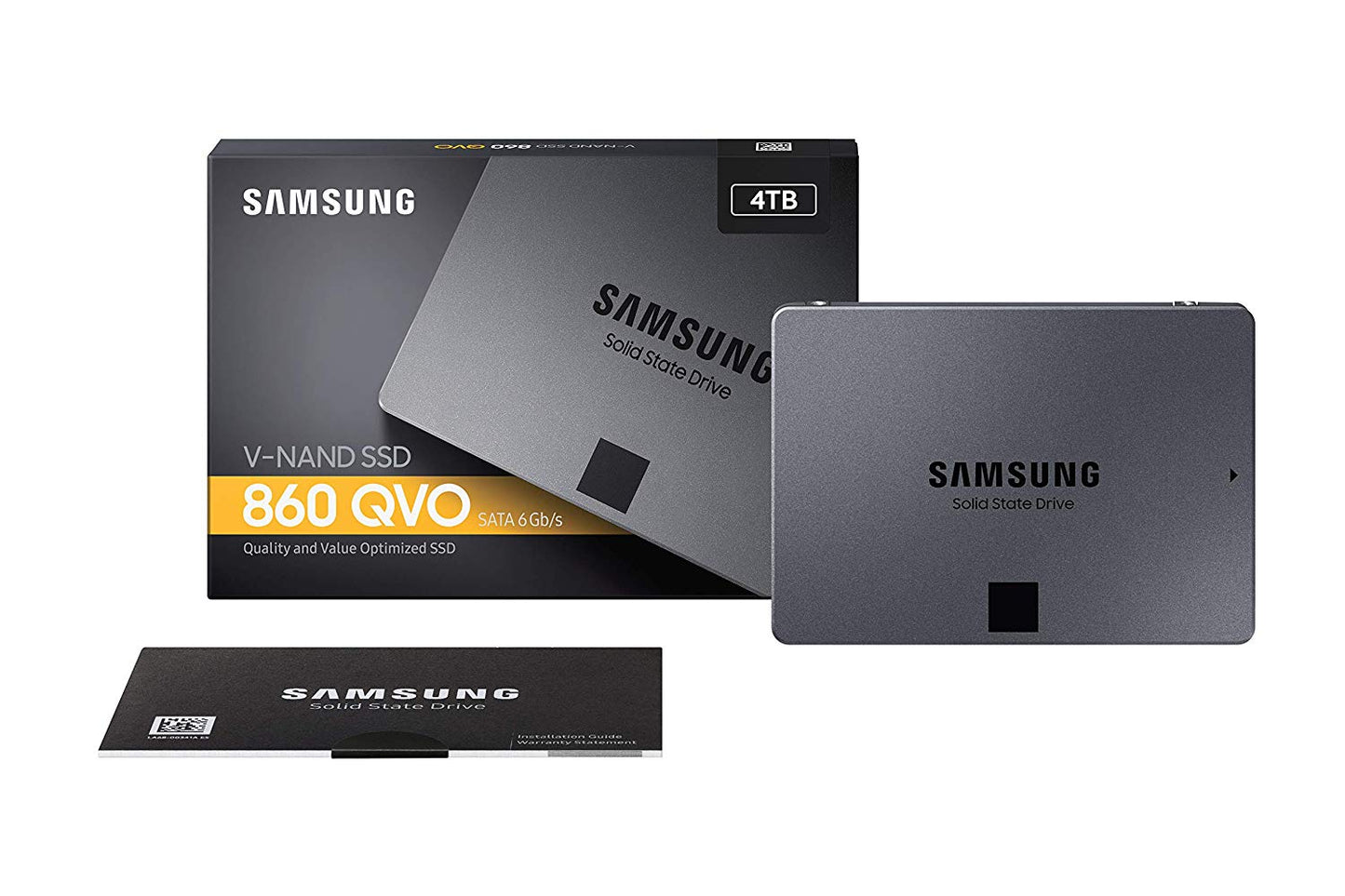 Samsung MZ-76Q4T0B/AM 4TB 860 QVO 2.5 Internal SSD Drive