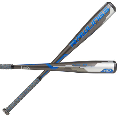 (Open Box) Rawlings Velo Hybrid 2-5/8 Big Barrel USA (-10) Baseball Bat, 32/22 oz.