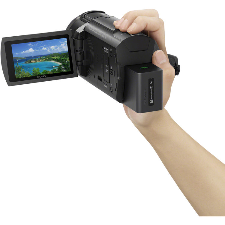Sony FDR-AX43A 4K Handycam Camcorder with low-light 16:9 Exmor R CMOS sensor