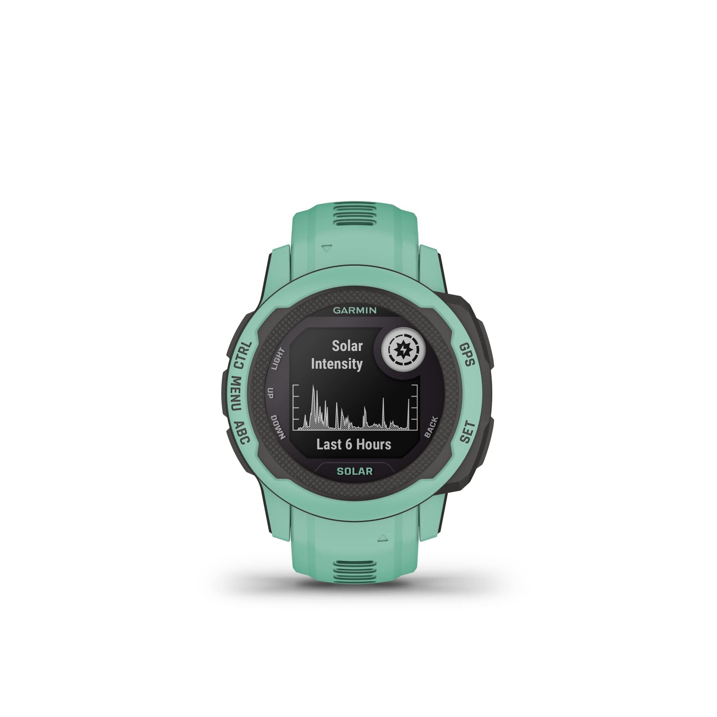 Garmin Instinct 2S Solar, Smaller-Sized GPS Outdoor Watch, Solar Charging Capabilities, Multi-GNSS Support, Tracback Routing, Neo Tropic