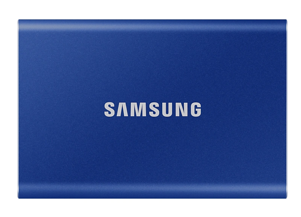 Samsung T7 1TB Portable SSD - MU-PC1T0H/AM - USB 3.2 - Blue