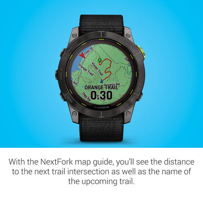 Garmin Enduro™ 2 - Ultraperformance Watch, Long-Lasting GPS Battery Life, Solar Charging, Preloaded Maps