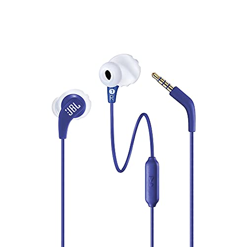 JBL Endurance RUN - Wired Sport In-Ear Headphones - Blue