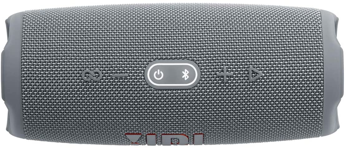 JBL Charge 5 Portable Waterproof Speaker w Powerbank, Grey