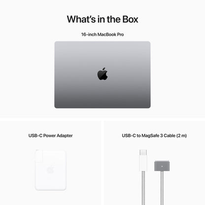 Apple 16-in MacBook Pro: M2 Max 12-core CPU 38-core GPU - 1TB SSD - Silver (January 2023)