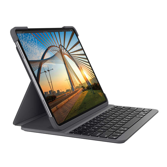 Logitech Slim Folio Pro Keyboard Case for Apple iPad Pro 12.9-in 3rd and 4th Gen