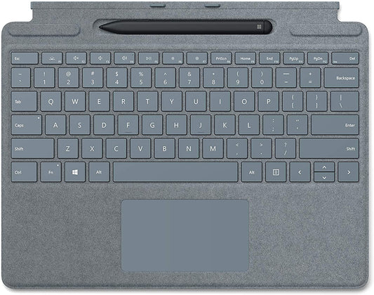 Microsoft Surface Pro X Signature Keyboard with Slim Pen - Ice Blue