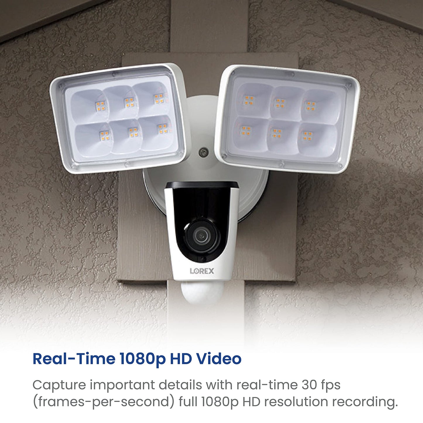 Lorex 1080p Wi-Fi Floodlight Security Camera (32GB)