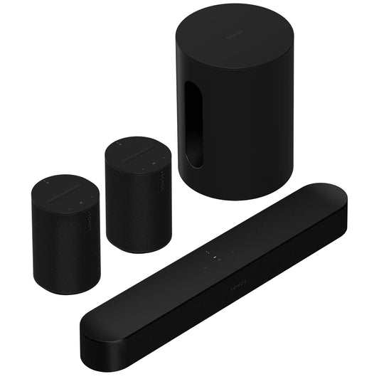 SONOS Immersive Set with Beam + Sub Mini + Era 100 (Black)