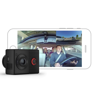 Garmin Dash Cam Tandem Dual-Lens Dash Cam with Two 180-degree Lenses