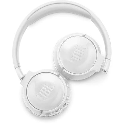JBL Tune 600BTNC Wireless On-Ear Headphones with Noise Cancellation, White