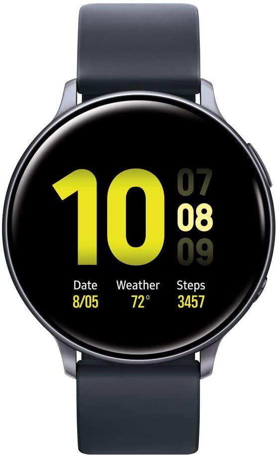 (Open Box) Samsung Galaxy Watch Active 2 Aluminum - 44mm/ Aqua Black (2020)