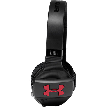 JBL Under Armour Sport Wireless Train - On-Ear Bluetooth Headphones - Black/Red