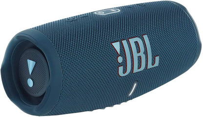 JBL Charge 5 Portable Waterproof Speaker w Powerbank, Blue