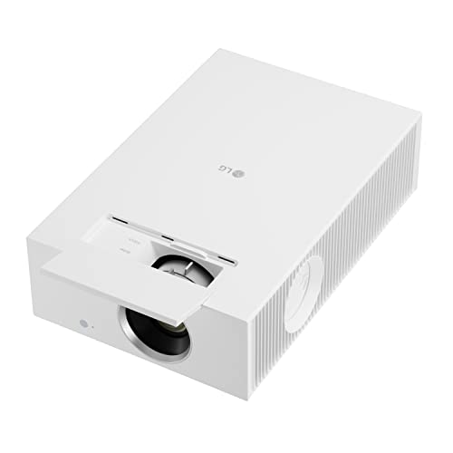 LG CineBeam 4K UHD Hybrid Home Cinema Smart Projector w/ 2000 Lumens (White) - HU710PW