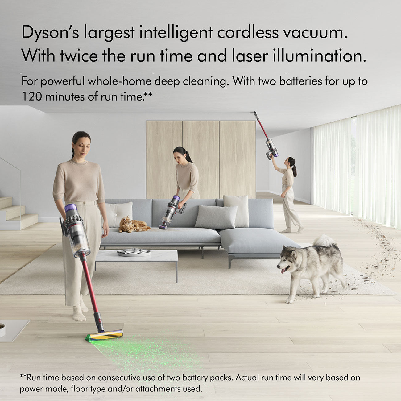 Dyson Outsize+ Cordless Stick Vacuum - Thumbnail 5