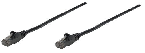 Intellinet Patch Cable, Cat6, UTP, 5', Black