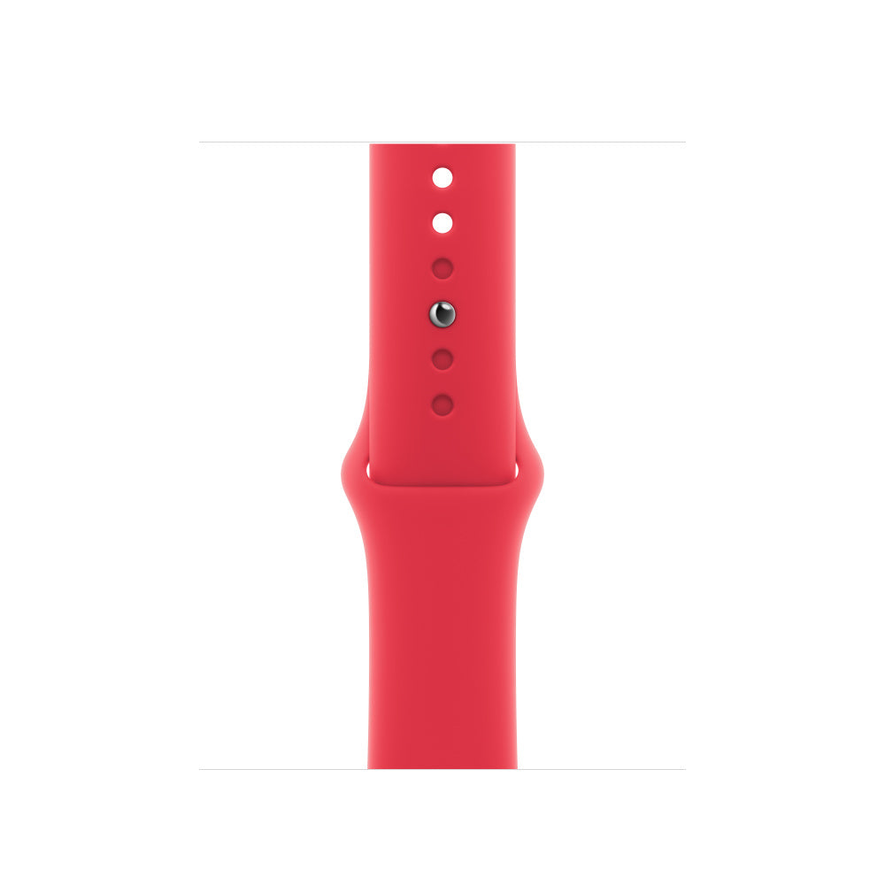 Apple 45mm (PRODUCT)RED Sport Band S/M - Red - MT3W3AM/A