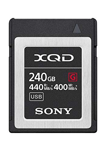 Sony Professional XQD G series 240GB Memory Card (QD-G240F/J) , Black