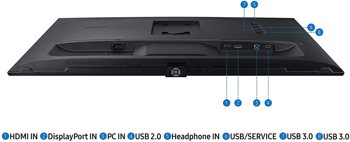 Samsung ViewFinity S60A 32-in QHD 2560x1440 Flat VA Computer Monitor