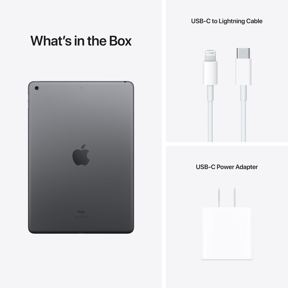 (Open Box) Apple 10.2-inch iPad Wi-Fi 64GB - Space Gray (9th Gen) MK2K3LL/A