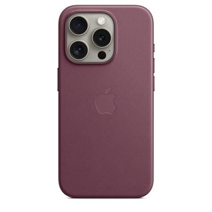 Apple iPhone 15 Pro FineWoven Case with MagSafe - Mulberry - MT4L3ZM/A