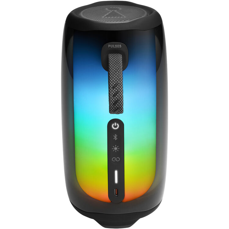 JBL Pulse 5 Portable Bluetooth Speaker Waterproof - Black