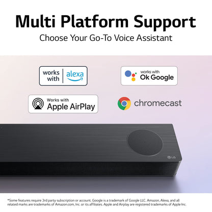 LG S95QR 9.1.5 ch High Res Audio Sound Bar with Dolby Atmos and Surround Speakers