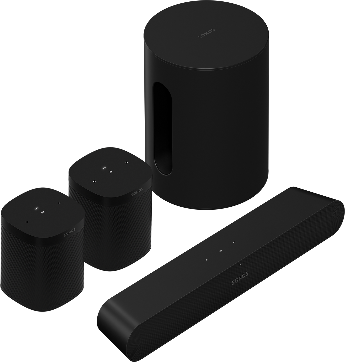 SONOS Immersive Set with Sub mini, Ray and One SL - Black