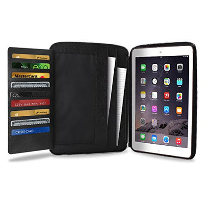 PURO Leather Case w/ Detachable Magnetic Cover for iPad Air 2