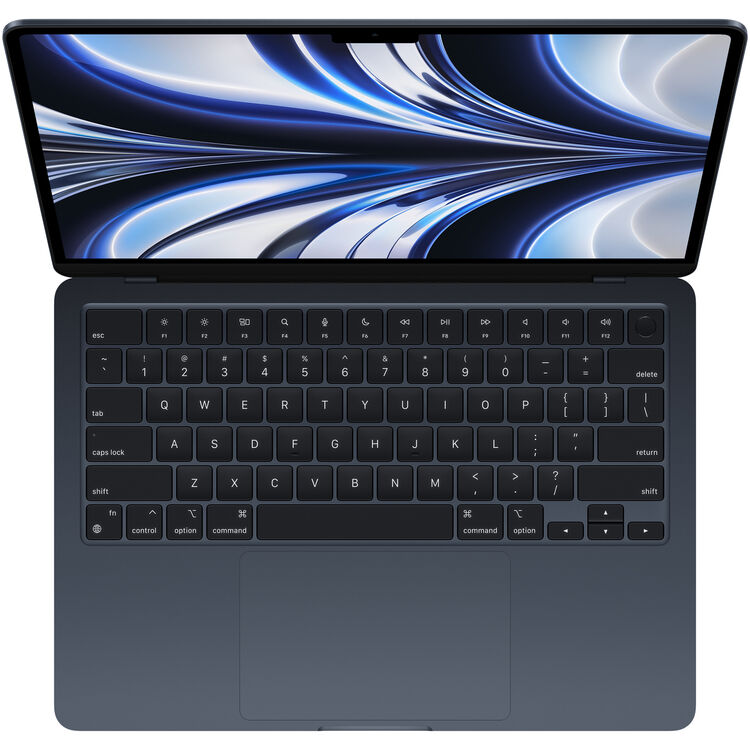 Apple 13.6-in MacBook Air - M2 8-core CPU 8-core GPU chip - 256GB -  Midnight - MLY33LL/A (Summer 2022)