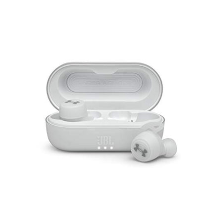 JBL Under Armour True Wireless Streak -  in-Ear Sport Headphones - White (UAJBLSTREAKWHTAM)