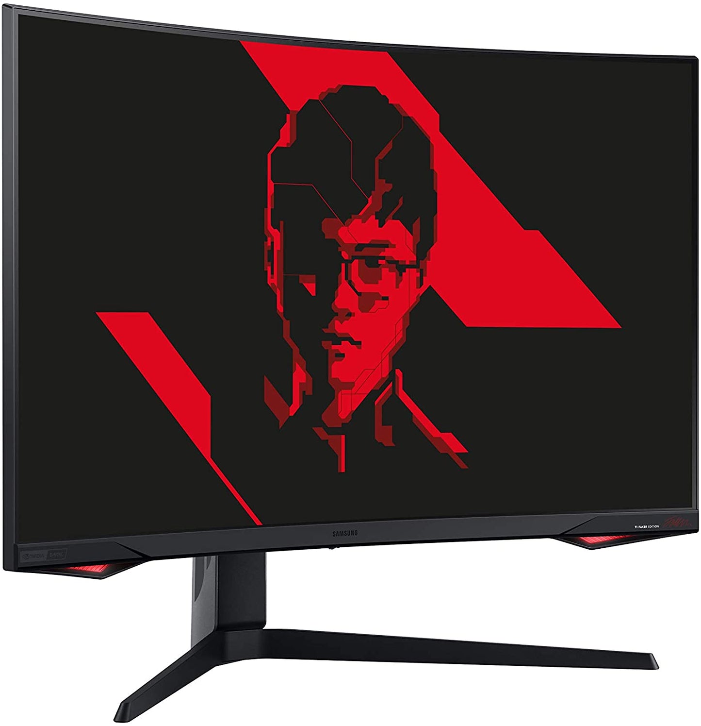 Samsung 32-in G7 T1 Faker Edition Computer Monitor LC32G77TQSNXZA