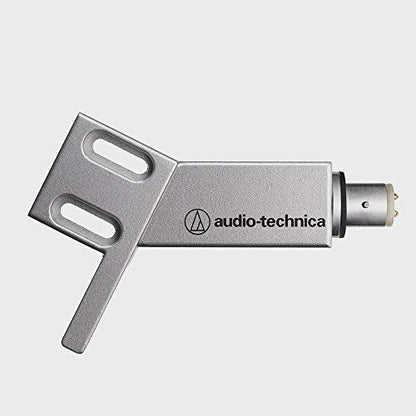 Audio Technica AT-HS4SV Universal Headshell for Straight-Arm Tonearms (Silver)