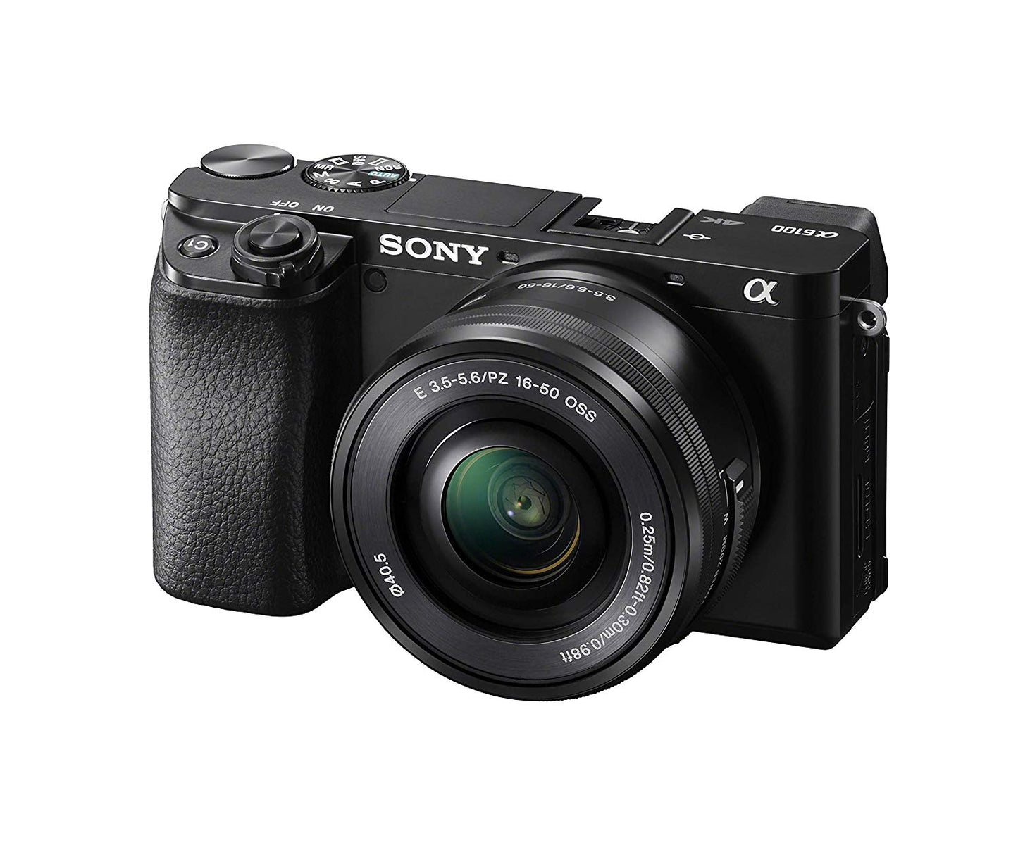 Sony Alpha A6100 Mirrorless Camera with 16-50mm Lens - ILCE6100L/B