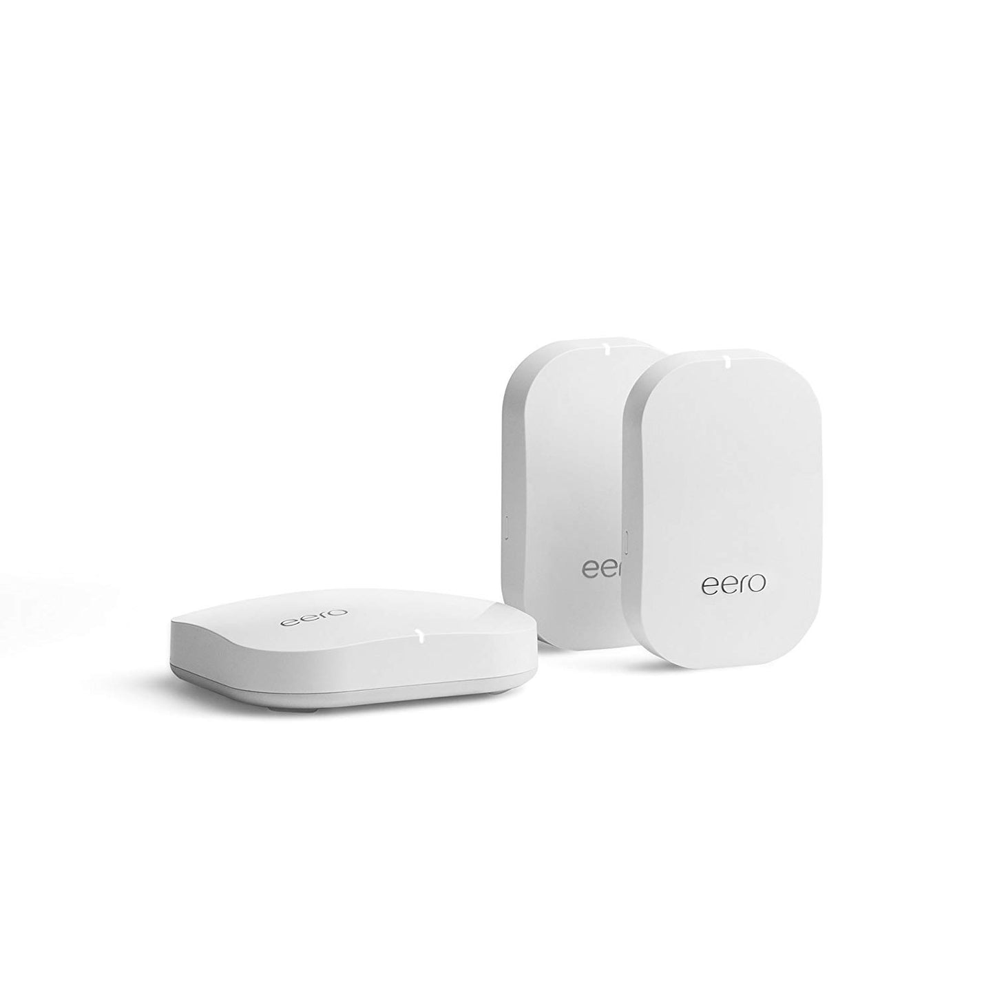 eero Home WiFi Mesh Wireless Network (1 eero + 2 eero Beacons), 2nd Generation