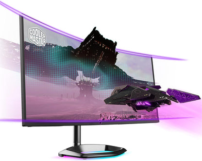 Cooler Master 34-in Curved A.RGB Gaming Monitor