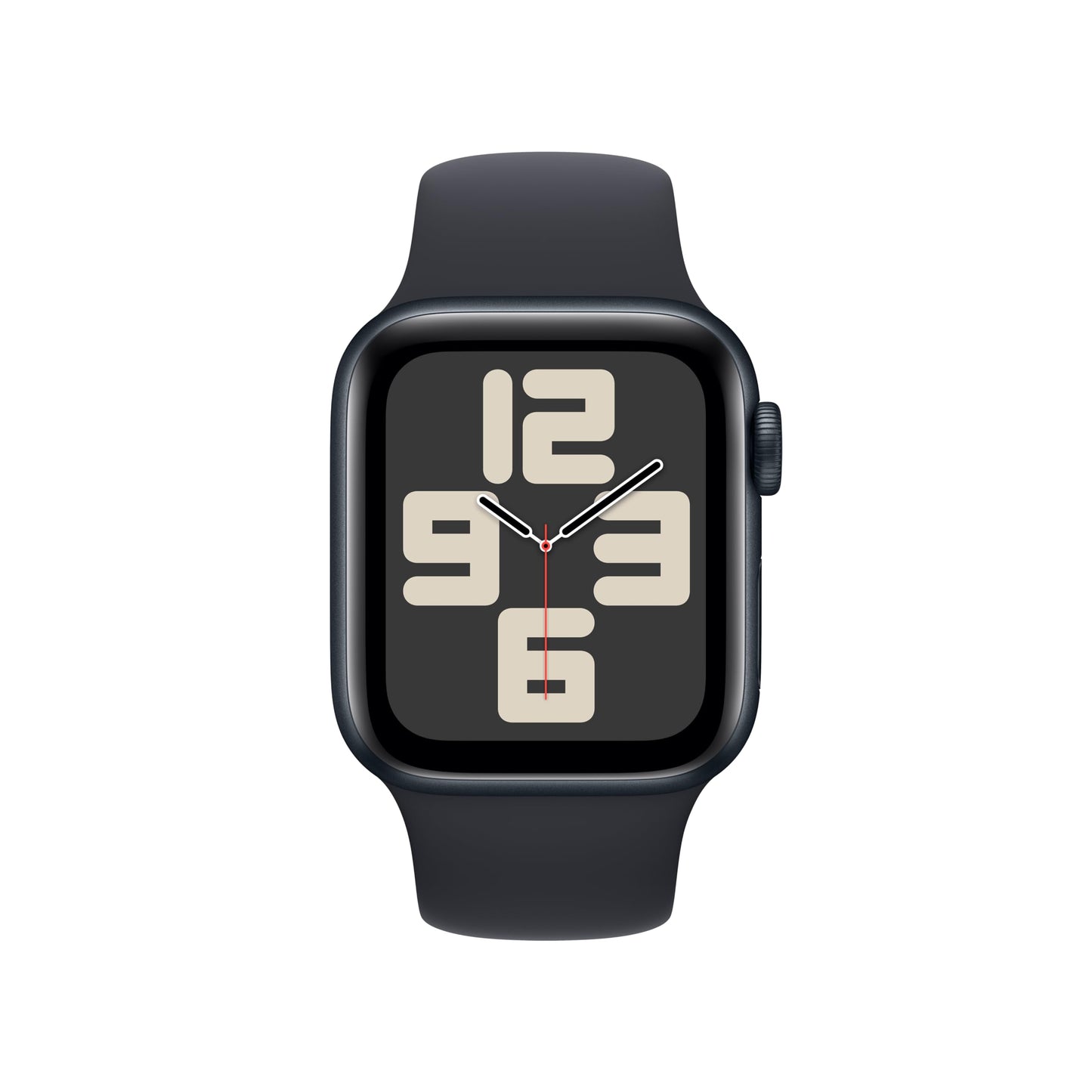 Apple Watch SE GPS 40mm Midnight Aluminum Case with Midnight Sport Band - M/L (2023)