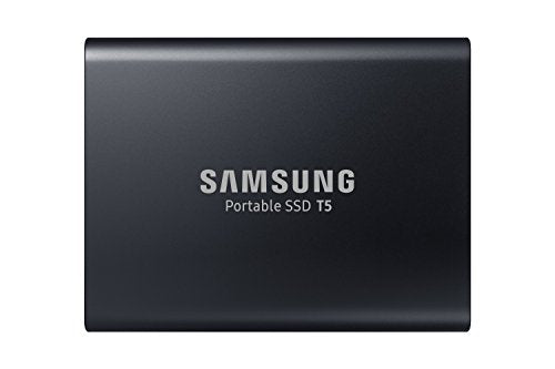 Samsung 2TB T5 Portable USB 3.1 Gen.2 External SSD Black (MU-PA2T0B/AM)